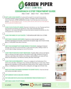 Cockroach Treatment Guide